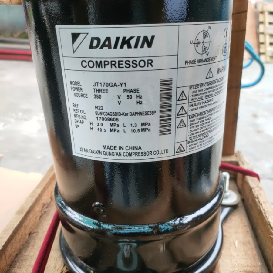 Máy nén lạnh Daikin 5.5HP JT170GA-Y1 scroll